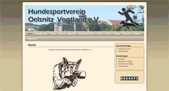 Desktop Screenshot of hsv-oelsnitz.de